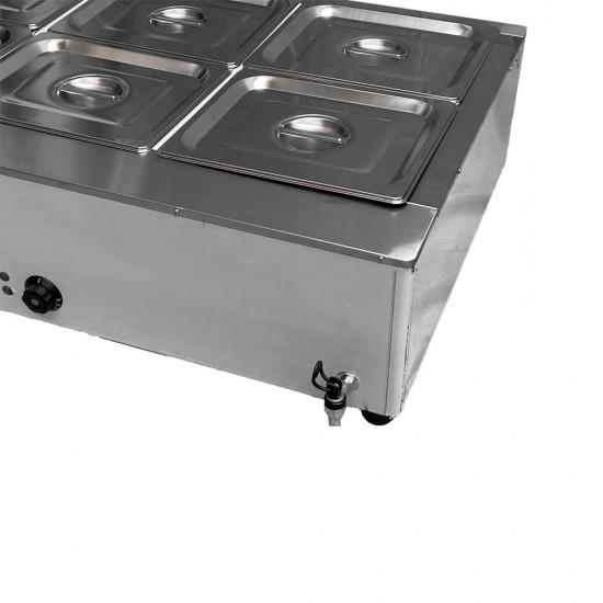 6 Pots Electric Bain Marie