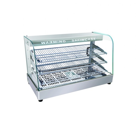 Glass Food Display Warmer 90cm