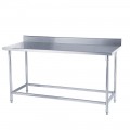 1 Layer  Splashback Work Tables