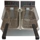 Calitex 2 Tank 2 Basket Electric Fryer